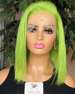 12-INCH BOB LACE FRONT WIG (COLOR OPTIONS AVAILABLE)